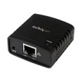 thumbnail image 1 of StarTech.com 10/100Mbps Ethernet to USB 2.0 Network Print Server - Windows 10 - LPR - LAN USB Print Server Adapter (PM1115U2) - Print server - USB 2.0 - 10/100 Ethernet - black - for P/N: SVA5H2NEUA, 1 of 8