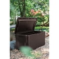 thumbnail image 3 of Boîte de rangement d’extérieur Suncast extra grande – 134 gal, résine, couleur Java, 3 of 7