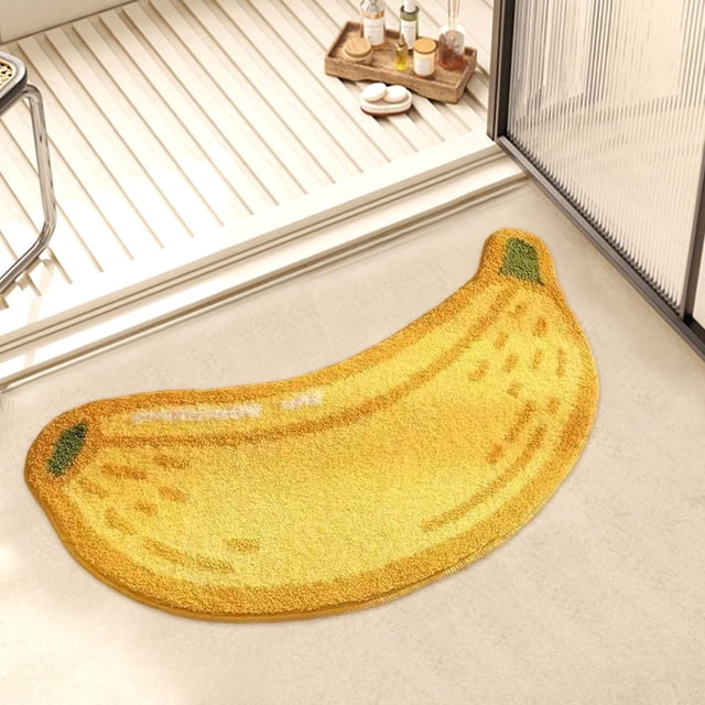 LSLJS Fruit Bath Mat Lovely Bathroom Carpet Especially Absorbent Very Soft and Dry Fast In Children's Room Bathroom Or Other Room Bathroom Rugs