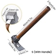 thumbnail image 2 of Kbndieu A Hoe Small Hoe Ice Adze Adze Planer Adze Tool Digging Pickaxe Fishing Digging Shoots Farming Tools Outdoor Hoe Home Essentials, 2 of 2