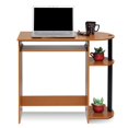 thumbnail image 4 of Pemberly Row Engineered Wood Computer Desk in Light Cherry/Black, 4 of 4