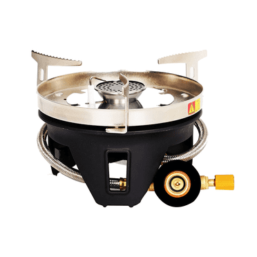 Réchaud à Gaz Portable Amovible pour Camping Réchaud à Gaz d'Extérieur Équipement de Camping Mini Fournitures de Camping