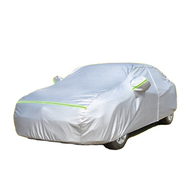 Amdohai Car Cover Full Sedan Covers with Reflective Strip Sunscreen Protection Dustproof &Waterproof UV Scratch-Resistant Universal Thicker Model