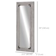 thumbnail image 3 of HOMCOM Farmhouse Full Length Mirror, Wall Mount and Leaner Floor Mirror, 3 of 10