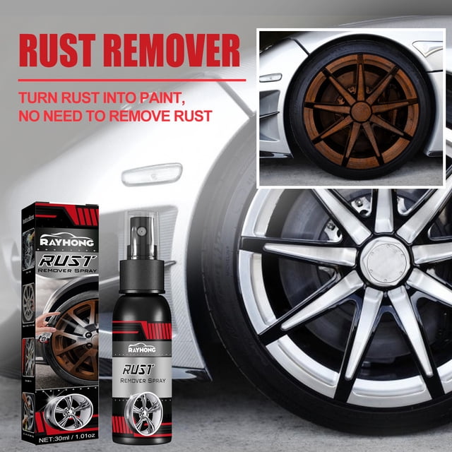 RKSTN Rust Remover Instant Rust Removal Spray Powerful Rust Remover Removes Rust without Scrubbing Rusted Surfaces 30ml