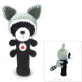 thumbnail image 1 of StitchHead Fil Cousu Main Conducteur Animal/couvre-Tête en Bois - Raccoon, 1 of 2