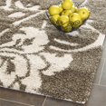 thumbnail image 3 of Safavieh Florida Shag Collection SG458-2879 Dark Brown and Smoke Area Rug (6' x 9'), 3 of 5