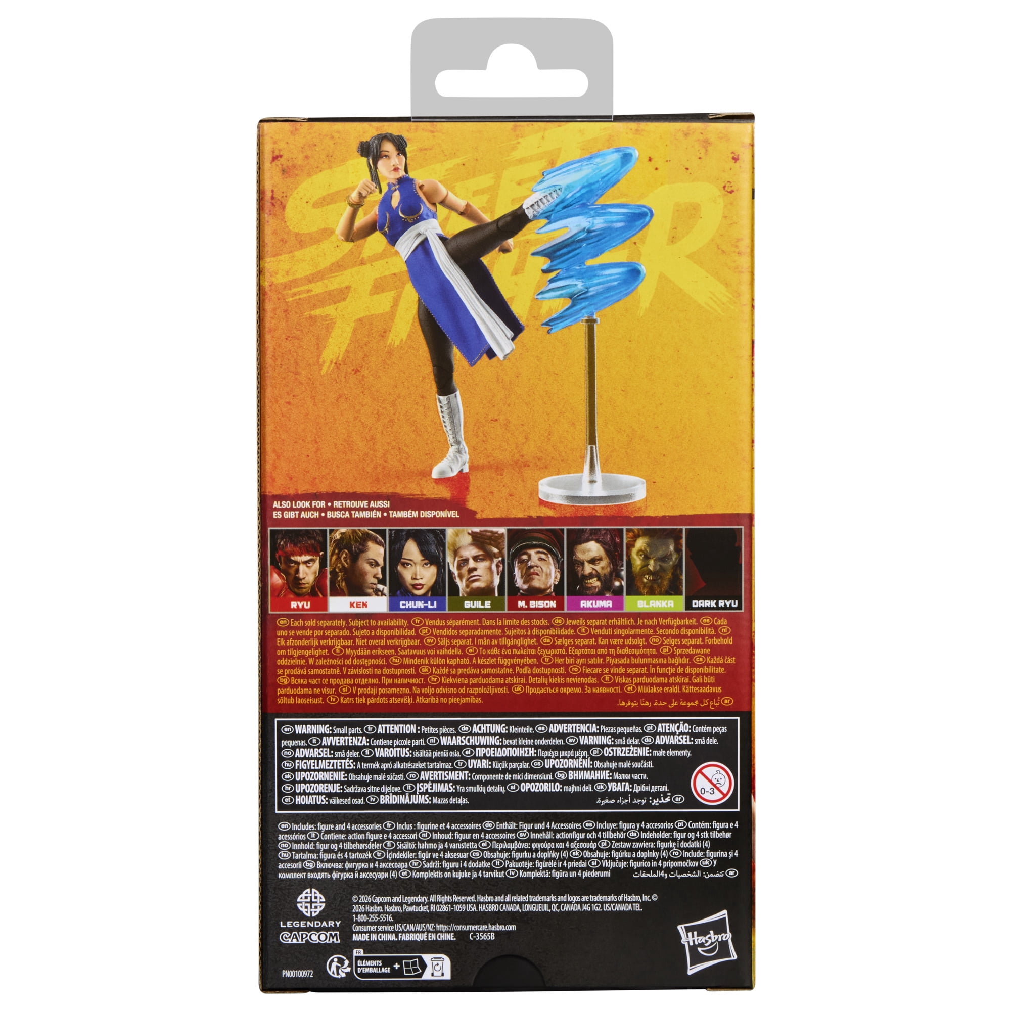 Street Fighter, figurine de collection Chun-Li de 15 cm dès 8 ans