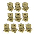 thumbnail image 4 of jifeng 10 Pairs Clasps Snaps Buttons DIY Purses Handbag Craft 14mm Bronze, 4 of 6