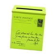 thumbnail image 1 of fastboy Wall Mounted Mailbox Retro Drop Box for Front Door Outside House Home Office orange green, 1 of 2