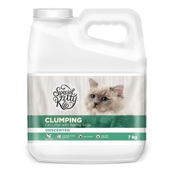 Special Kitty Clumping Unscented Cat litter 7kg Jug