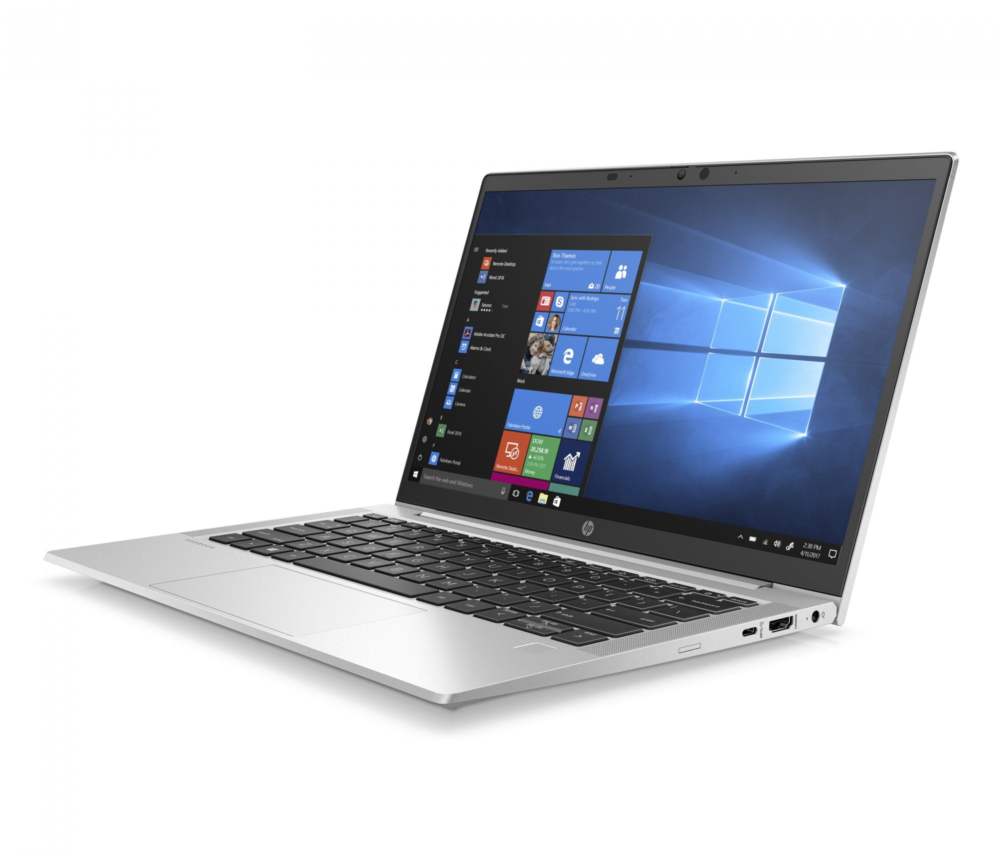 Refurbished(Good) - HP EliteBook 840 G8 14" Business Laptop- Silver(Intel Core i5 1135G7/256GB SSD/16GB RAM/Windows 11 Pro