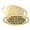 Embossed Heart Filigree | Laser Engraving, variant on MedicEngraved Yellow Gold Stainless Steel Custom Medical Alert Bracelet - 5mm Heart Link