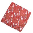 thumbnail image 1 of Housse de Lit pour Chat, Tissu Oxford Résistant à la Saleté Confortable pour Animal de Compagnie Vague Rouge, 1 of 8