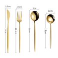 thumbnail image 2 of 4-Piece Travel Utensils Set, Easy to Clean, for Lunch Box Workplace Camping School Picnic, 2 of 5
