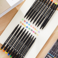 thumbnail image 4 of Stylos Planificateur de Journal Stylos Colorés Marqueurs à Pointe Fine Pointe Fine Stylos de Dessin Stylo Fineliner Poreux, 4 of 6