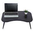 thumbnail image 1 of Plateau de lit pliant en bois foncé pour ordinateur portable, 1 of 1