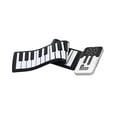 thumbnail image 2 of YIMWNYI Roll Up Piano 49 Keys Portable Soft Keyboard Multi-function Headphone Port Electronic Musical Instrument for Beginners, Travel-Friendly, Educational Toy, Ideal Gift Choice, 2 of 9