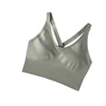 thumbnail image 3 of Bigersell Full-Coverage Bra Women Bras Full-Coverage Workout Bra Wire-Free Bra Style B11 Full-Coverage Wireless Bra Women Back-Smoothing Bra Feature Lace Bra Hook & Eye Bra Closure , Green M, 3 of 9