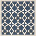 thumbnail image 1 of Safavieh Courtyard Tapis Intérieur Extérieur Bleu Marine - Carré 6 Pieds7 Pouces, 1 of 4