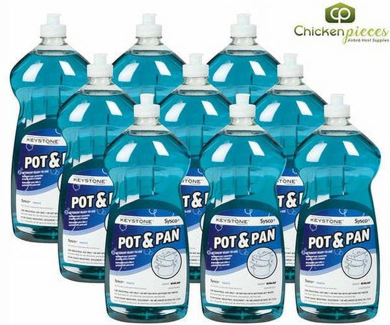 Keystone Detergent Pot & Pan Liquid Blue Ready To Use 32 OZ/2 LBS (9/Case)