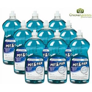 Keystone Detergent Pot & Pan Liquid Blue Ready To Use 32 OZ/2 LBS (9/Case)