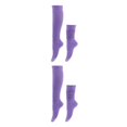 thumbnail image 1 of mmirethe 2piece Embrace Active Lifestyle With Polyester Made Slouch Socks Breathable Light Purple 2Set, 1 of 6