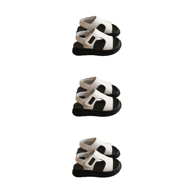 Maytalsory Comfortable For Boys To Children Sandals Style Breathable Easy To white 26 3Set