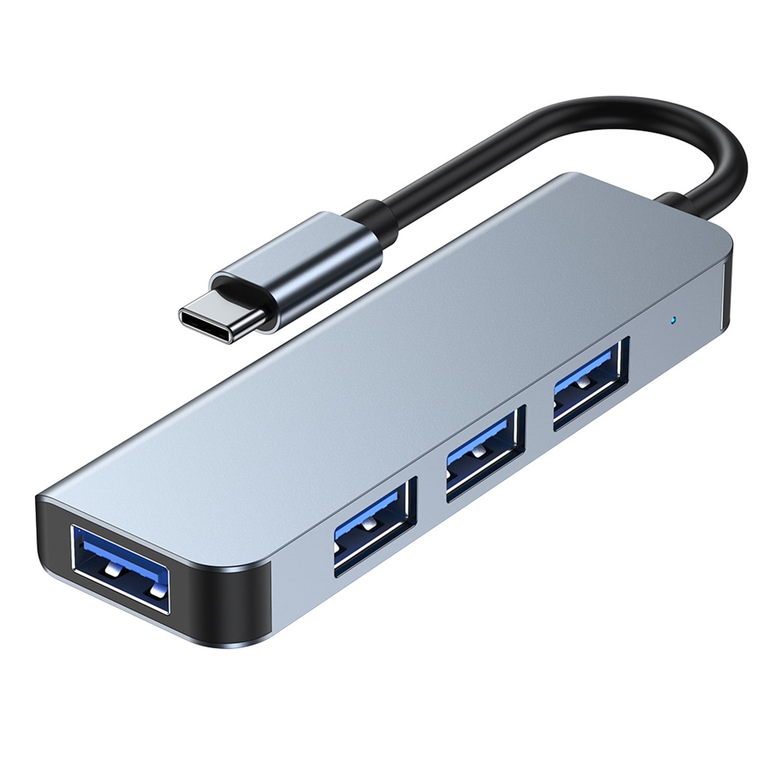 Type C To USB Hub, USB C Hub 4 Ports Plug and Play  for Outdoor