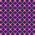 thumbnail image 1 of Ahgly Tapis d'Intérieur Lavable en Machine Carré Transitionnel Orchidée Violet, 5 Pieds Carré, 1 of 7