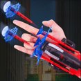 thumbnail image 4 of Lance-toile d'Araignée Jouet avec 3 Projectiles à Ventouse et Gant pour Jeu de Rôle pour Enfants, 4 of 8
