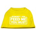 thumbnail image 1 of Hungry I Am Screen Print Shirt Yellow Xxl (18), 1 of 1