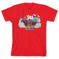 thumbnail image 1 of Naruto Shippuden Grenouille Convoquant Jutsu Jeunes Garçons Rouge T-Shirt à Manches Courtes - TP, 1 of 2