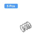 thumbnail image 3 of Unique Bargains Ressort de Compression, Lot de 5 en Acier Inoxydable 304, Diamètre 8 mm, Fil 1 mm, Longueur 10 mm, 3 of 6