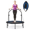thumbnail image 1 of Costway Trampoline de Mise en Forme Pliable et Ajustable de 40 Pouces avec Bandes de Résistance, Gym à Domicile, 1 of 7
