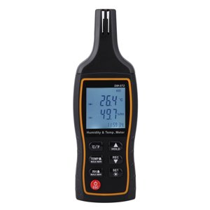 Handheld Digital Thermometer,SW-572 LCD Thermometer Handheld Digital Temperature Detector Digital Humidity Detector Custom Engineered