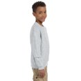 thumbnail image 3 of Jerzees Youth NuBlend Crew Neck Sweatshirt, S, Ash, 3 of 4
