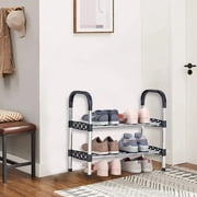 Chmadoxn Shoe Rack for Closet, Simples Shoe Rack Galvanized Steel Pipe Household Door Shoe Storage Rack Multi Layer Space Saving Rental Room With Simples Shoe Cabinet shoe rack