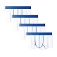 thumbnail image 1 of Plebaso Mens Boxer Briefs Cotton Stretch Comfortable Underwear Everyday Elastic Men's Boxers Multipacks, 1 of 2