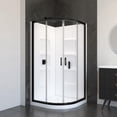 thumbnail image 2 of A&E Bath and Shower MONA-40-BLK-KIT Shower Kit, 2 of 3