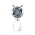 thumbnail image 1 of Handheld Portable Fan Long Endurance Plastic Large Air Volume USB Rechargeable Fan for Home, 1 of 10