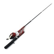 Fishing rod and reel combination carbon telescopic fishing rod with