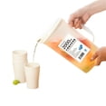 thumbnail image 4 of Cold Water Dispenser, Portable Beverage Pitcher, Large Capacity Jug, Accurate Measurement Scale, Comfortable Handle, Splash-Free Spout, Food Reliable Plastic, 4 of 8