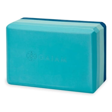 Gaiam Tri-Color Yoga Block Skyline