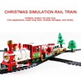 thumbnail image 3 of Ensemble de Train Jouet Ensemble de Train de Noël Voies Ferrées Jouets à Piles Train de Noël Enfant, 3 of 9