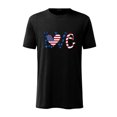 thumbnail image 1 of RKSTN Chemises pour Hommes Manches Courtes Saint-Valentin Manches Courtes Impression Drapeau Col Rond Chandail T-Shirt Blouse Chemises Hawaïennes pour Hommes, 1 of 2