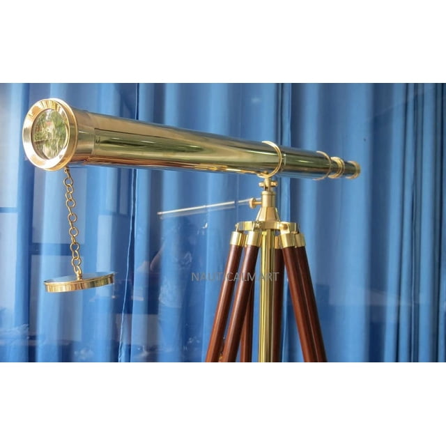 Télescope Nautique sur Pied Griffith Astro de 62 Pouces en Laiton Intégral