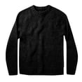 thumbnail image 3 of EGNMCR Mens Sweater Mens Crewneck Retro Pullover Long Sleeve Sweater, 3 of 3