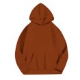 thumbnail image 1 of MeetoTime Sweat à Capuche à Manches Longues pour Femmes, Polaire, Grande Poche, Pull, 1 of 6