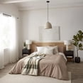 thumbnail image 1 of Bouclair Ensemble de Housse de Couette Gaufrée Wales Beige Grand Lit, 1 of 3